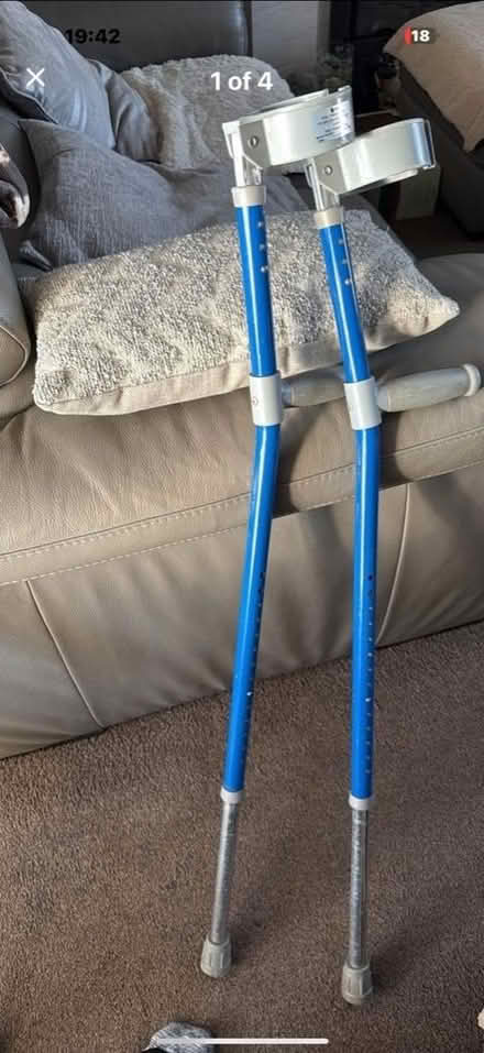 Photo of free pair of crutches (Weoley Castle B29) #1
