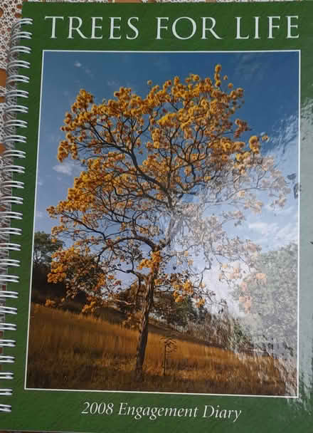 Photo of free Trees for Life desk diary.A5 plus, spiral bound (Thorpe St Andrew NR7) #3
