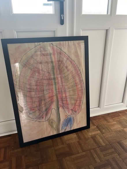 Photo of free Large, wooden picture frame (North Moreton OX11) #1