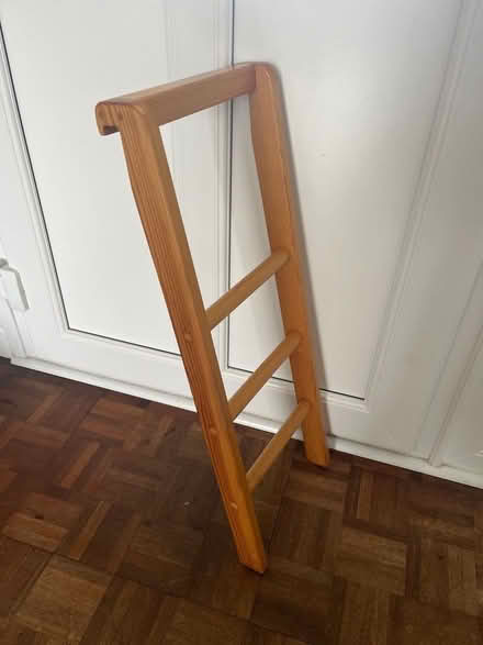 Photo of free Child’s, small wooden ladder (North Moreton OX11) #3