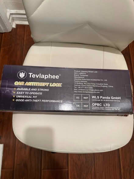 Photo of free Steering wheel lock (Mid City / Koreatown) #2