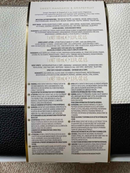 Photo of free Baylis and Harding wash bag (Tonbridge TN10) #2