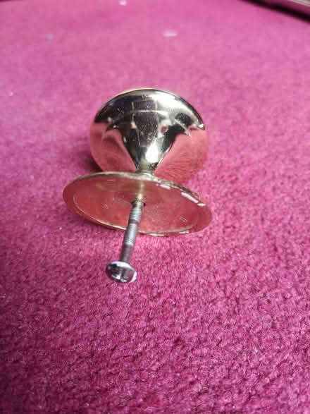 Photo of free Brass cupboard pull handle (Rowlands Castle PO8) #3