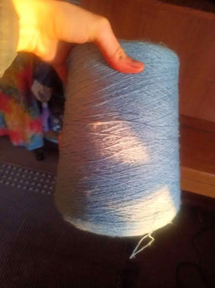 Photo of free Large reel of blue yarn (elverson road SE13) #2