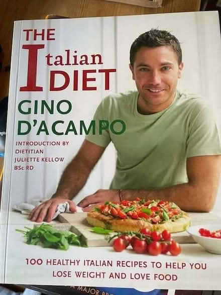 Photo of free Gino D'Acampo Italian Diet Cookery Book (Ducklington OX29) #1