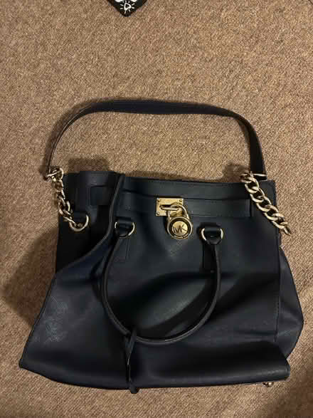 Photo of free Dark blue handbag (Southfields) #1