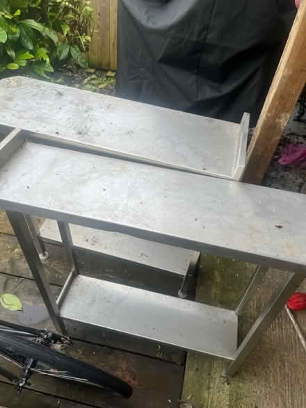 Photo of free Stainless steel catering tables (South Norwood SE25) #1