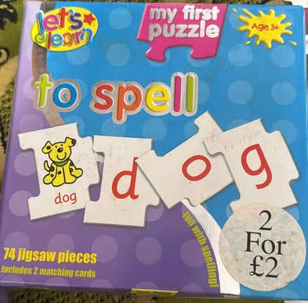 Photo of free Educational jigsaw to learn words (Coventry) #1