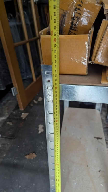 Photo of free Two metal shelves units (Stalybridge, SK15) #2