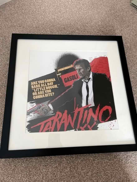 Photo of free Tarantino picture and frame (Ticknall DE73) #1