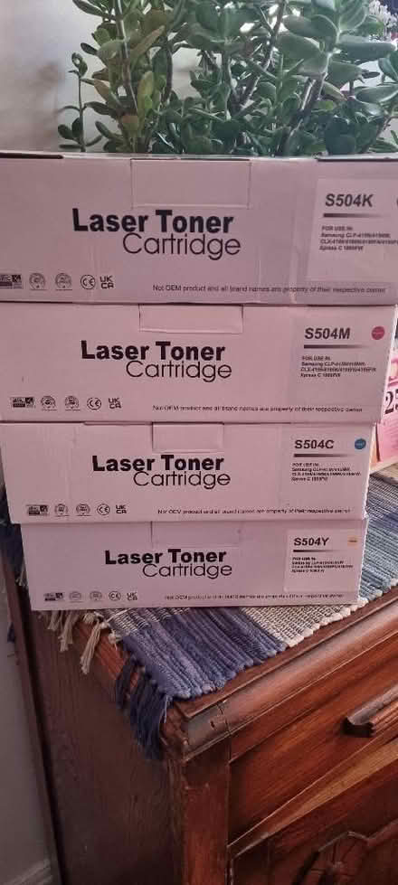 Photo of free 4 BNIB laser toner cartridges for Samsung printer (Finchley N3) #1