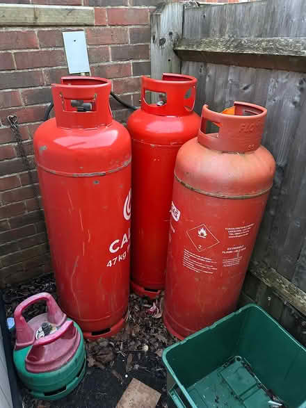 Photo of free X3 47KG Gas bottles (Newbury) #1