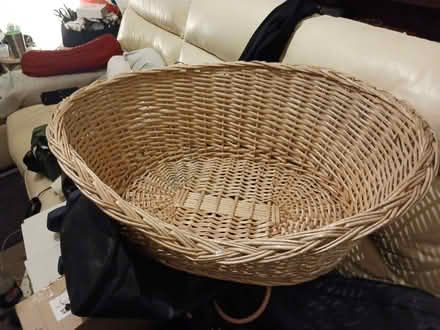 Photo of free wicker dog basket (Parkfield WV4) #1