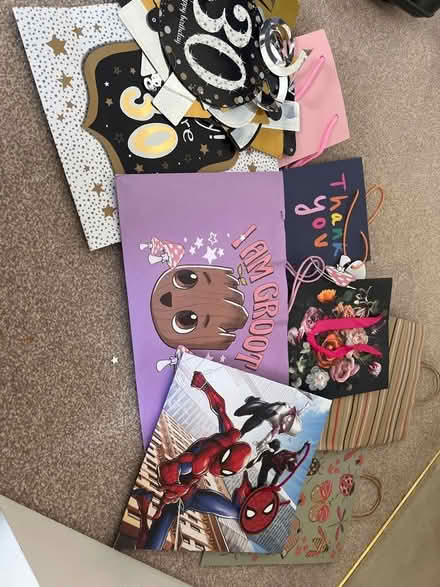 Photo of free Various gift bags (Ticknall DE73) #1