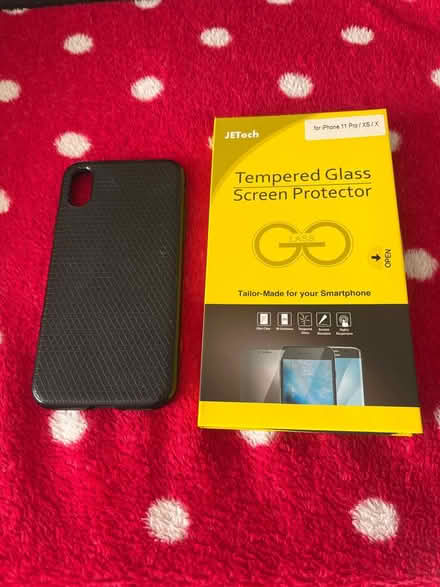 Photo of free IPhone X case & screen protector (Minehead TA24) #1