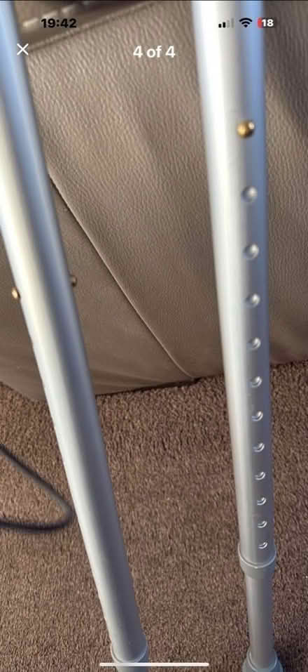 Photo of free pair of crutches (Weoley Castle B29) #4