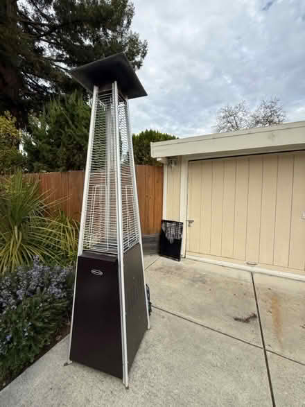 Photo of free Tall standing outdoor heater (East Cupertino) #1