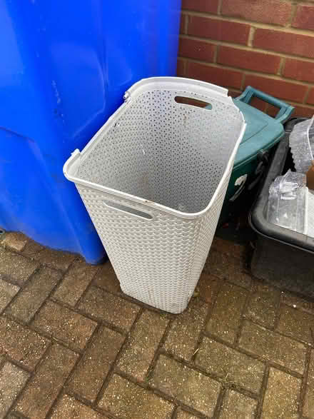 Photo of free Plastic laundry basket without lid (Twickenham TW2) #2