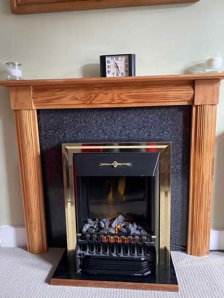Photo of free Fireplace and log effect fire (Croydon CR0) #1