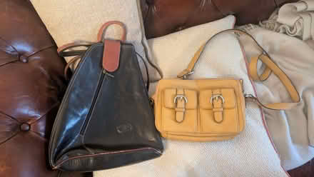 Photo of free Two leather bags (Cheshunt EN8) #1