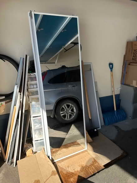 Photo of free Mirrored closet doors (Woodpark) #1