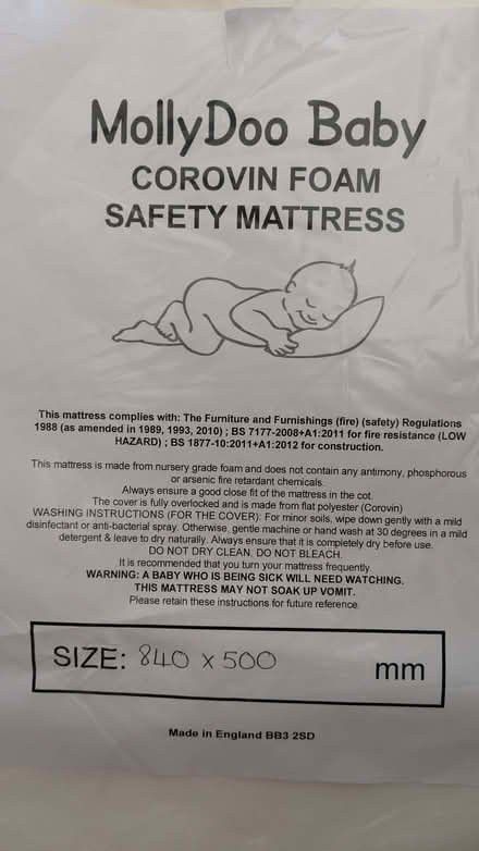 Photo of free Mattress foam (Kendal LA9) #1