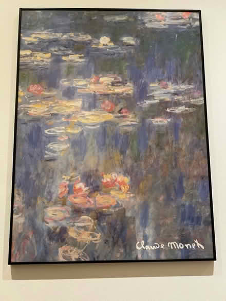 Photo of free Glass frame print by Claude monet (Sw20 0sb) #1