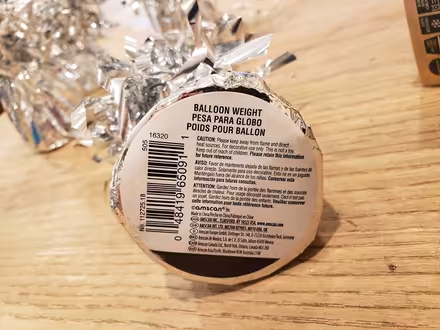 Photo of free Balloon weights (Wayne - Chester County) #2