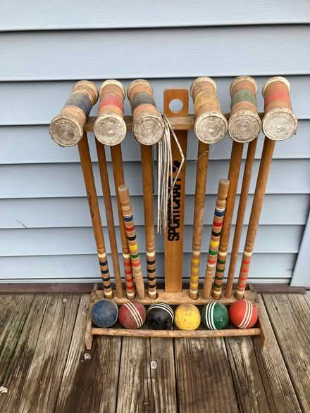 Photo of free Croquet Set (Near Gary Ave & Schick Rd) #1
