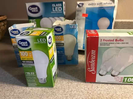 Photo of free Misc lightbulbs (Marley) #1
