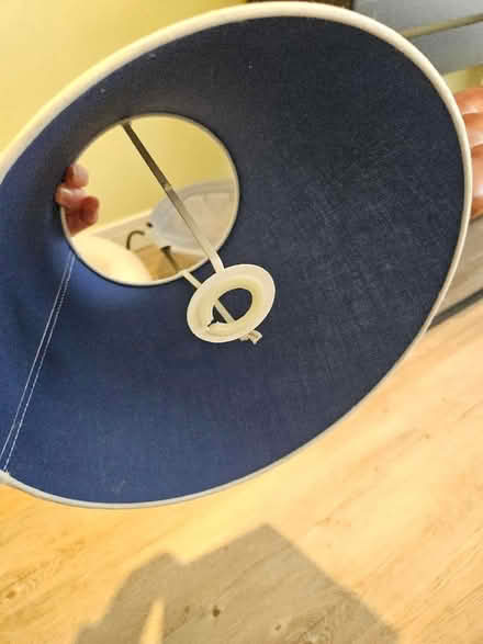 Photo of free Pale blue lampshade (Brimscombe GL5) #2