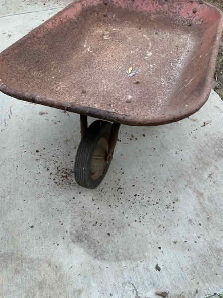 Photo of free Vintage wheel barrel (Santa monica) #2