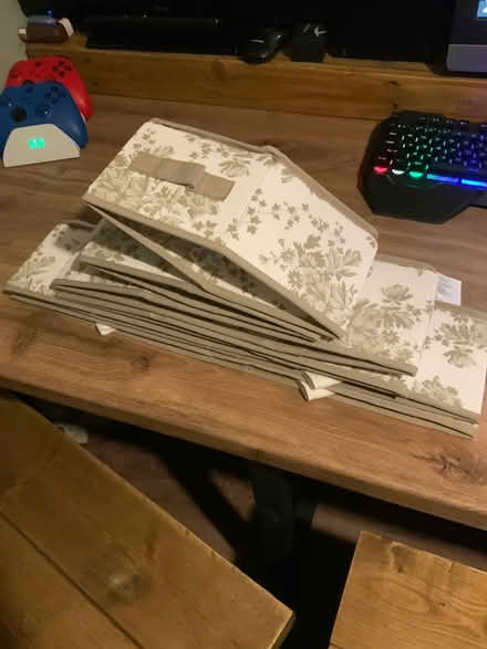 Photo of free Elegant fabric storage boxes (South Norwood SE25) #4