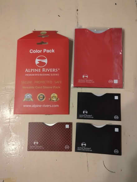 Photo of free RFID blocking wallets (Eye, Peterborough) #1
