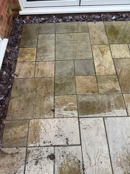 Photo of free Grey Indian sandstone paving slabs (Ickleford, SG5) #4