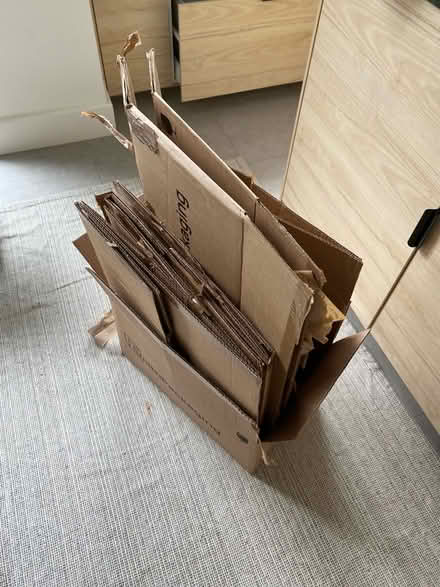 Photo of free Eight cardboard boxes (West dulwich se21) #1