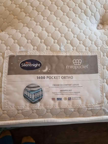 Photo of free Mattress king size Silent night (Chells SG2) #2