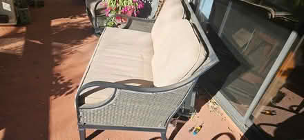 Photo of free Outdoor patio loveseat (Walnut creek, Rossmoor) #2
