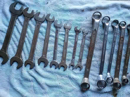 Photo of free Imperial open ended & ring spanners (Blackwater) #1