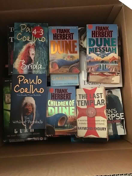 Photo of free Box of books and DVDs (Wivenhoe CO7) #1