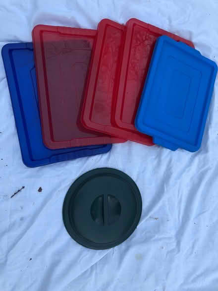 Photo of free Plastic box/bucket lids (Harrogate HG2) #1