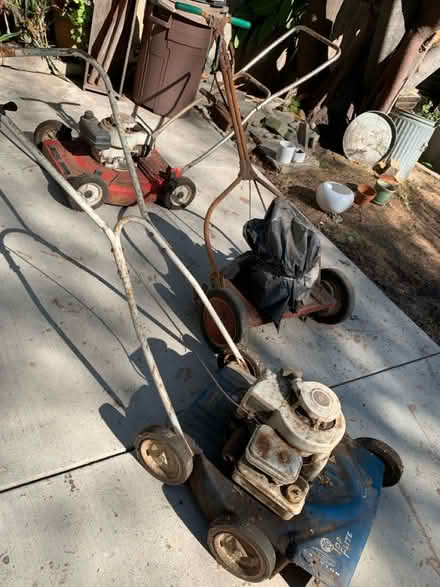 Photo of free 3 vintage lawnmowers (Santa monica) #3