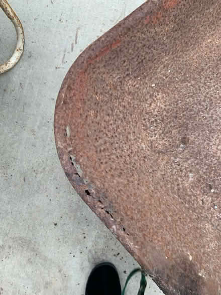 Photo of free Vintage wheel barrel (Santa monica) #3