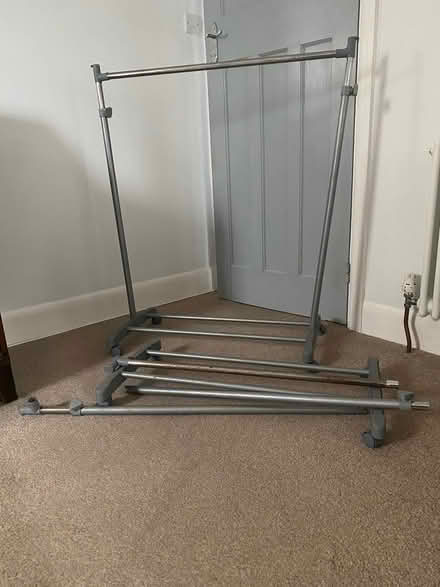 Photo of free Clothes rails (Privett PO12) #1