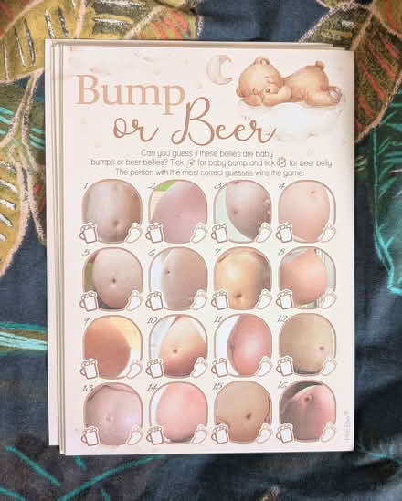 Photo of free Baby shower game (Stechford B33) #1
