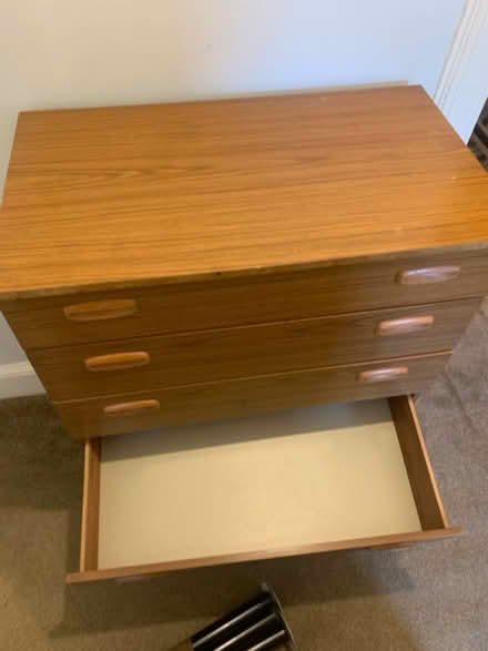 Photo of free Wooden chest of draws (EH8) #2