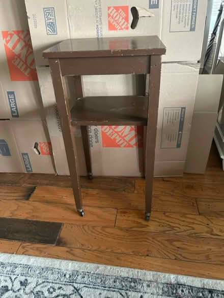 Photo of free Wood Plant Stand (Woodside & El Camino) #1
