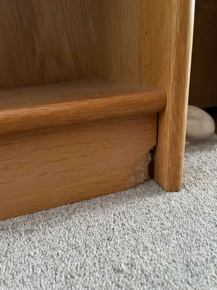 Photo of free Wooden bookcase (Beechwood NP19) #3