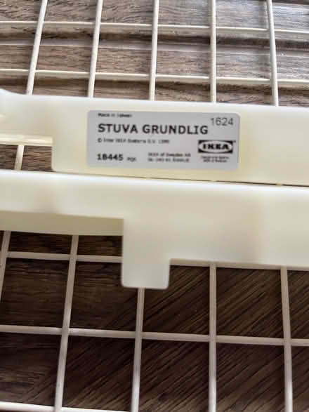 Photo of free IKEA Stuva Wardrobe baskets and rails (The Nurserylands TW12) #2