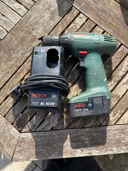 Photo of free Bosch PSR 7.2v cordless drill (Bierton Aylesbury) #1